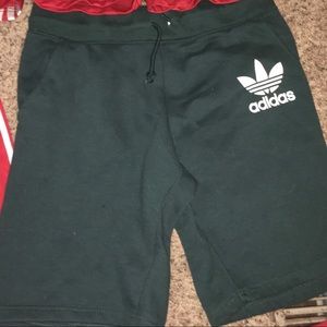 Adidas trefoil shorts large